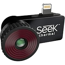 iPhone用熱検知カメラSeek Thermal CompactPRO Seek Compact PRO High-Resolution Thermal Imaging Camera for
